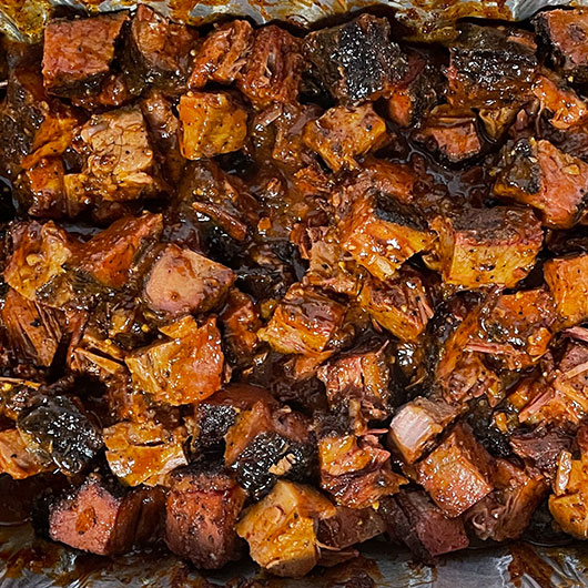 Brisket Burnt Ends - Yinz Guys Cookin?